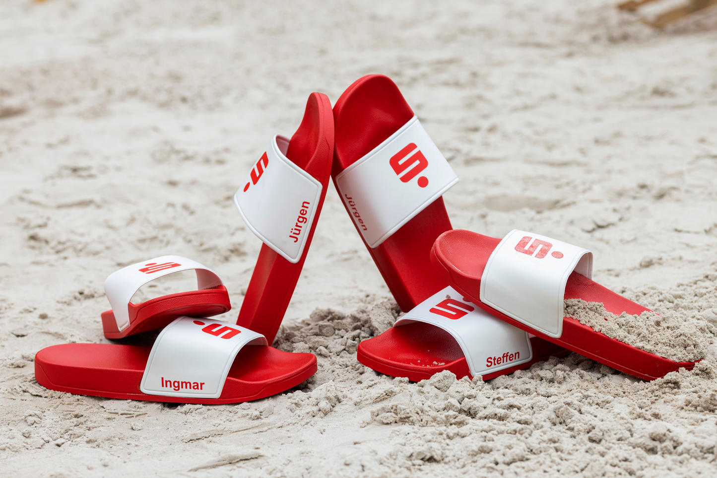 Sparkasse Badeslipper