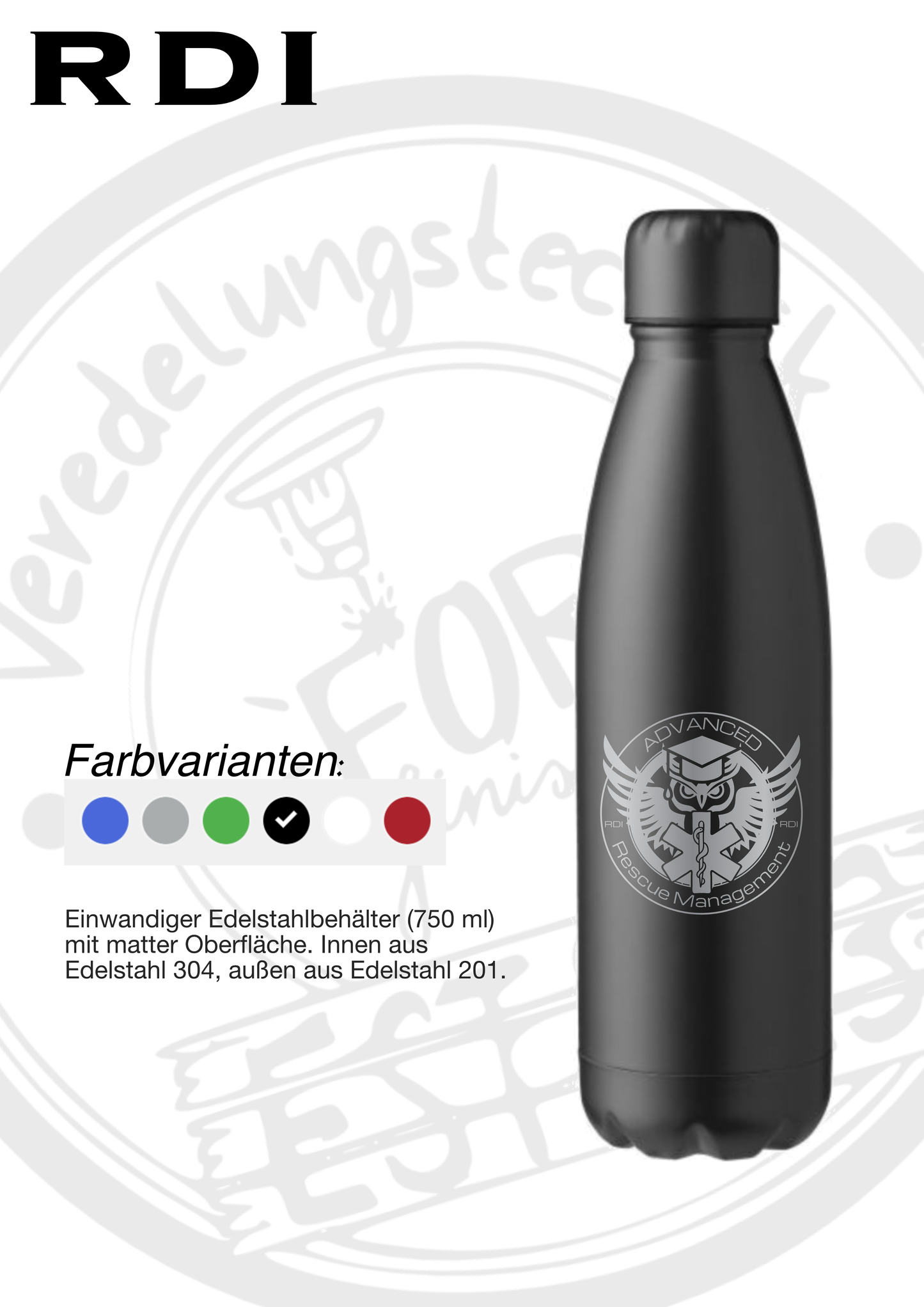 Trinkflasche RDI