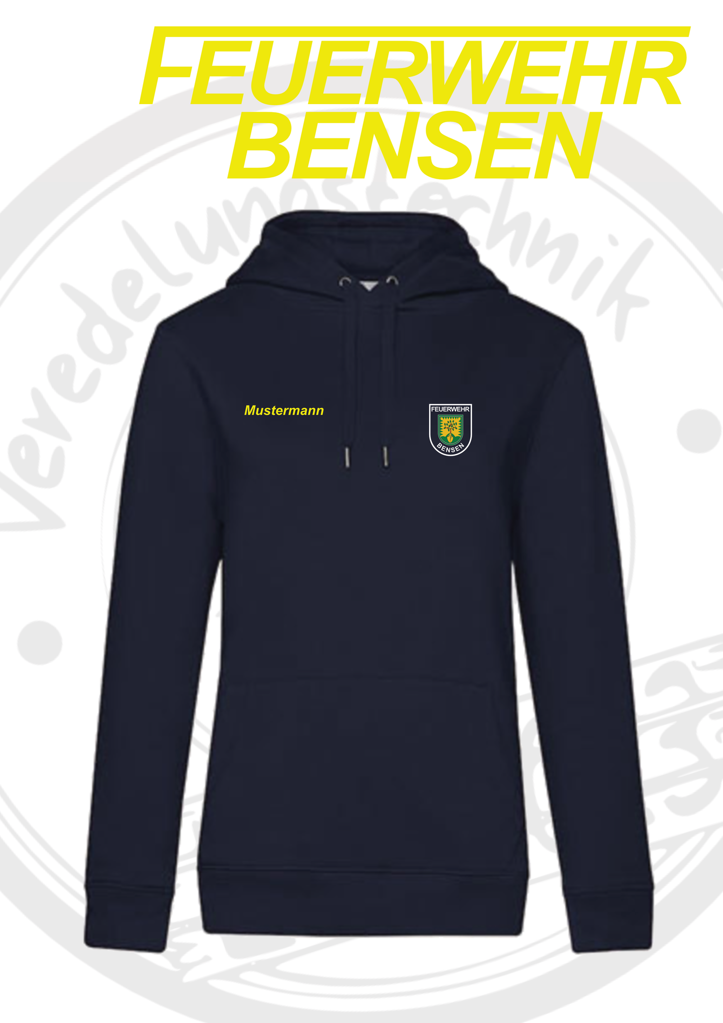 Hoodie Feuerwehr Bensen (Damen)