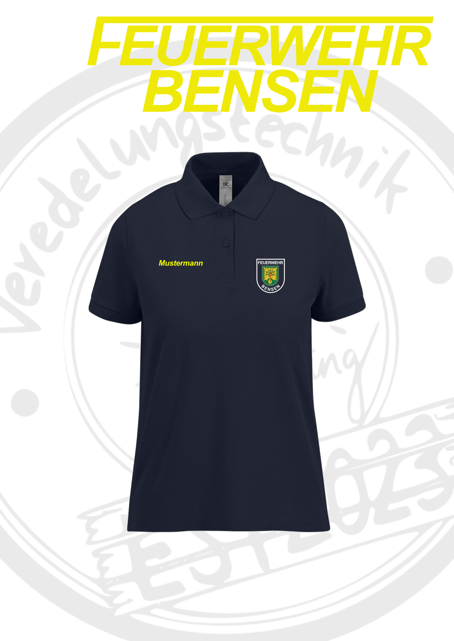 Poloshirt Feuerwehr Bensen (Damen)