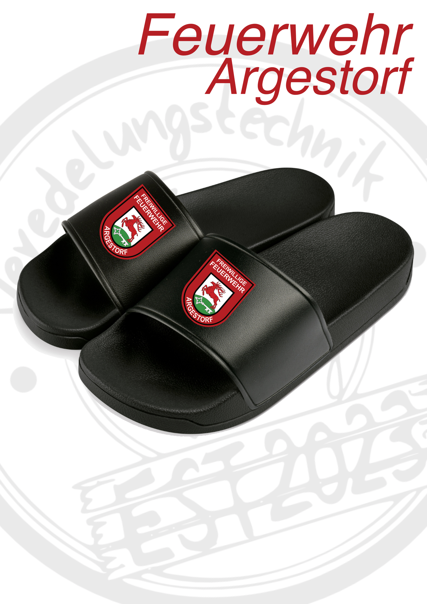 Badeslipper Feuerwehr Argestorf