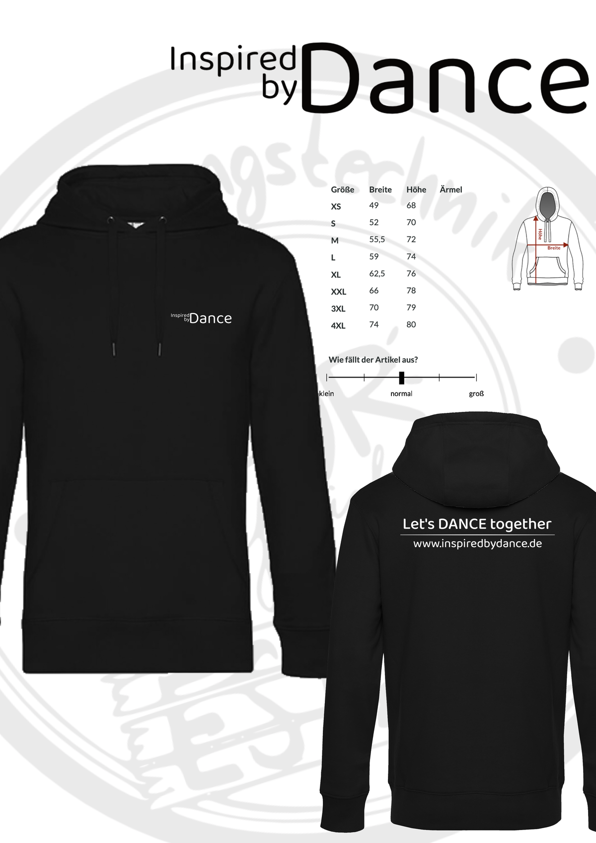 Hoodie Inspired by Dance