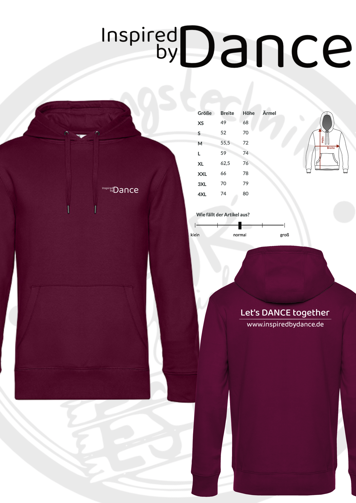 Hoodie Inspired by Dance
