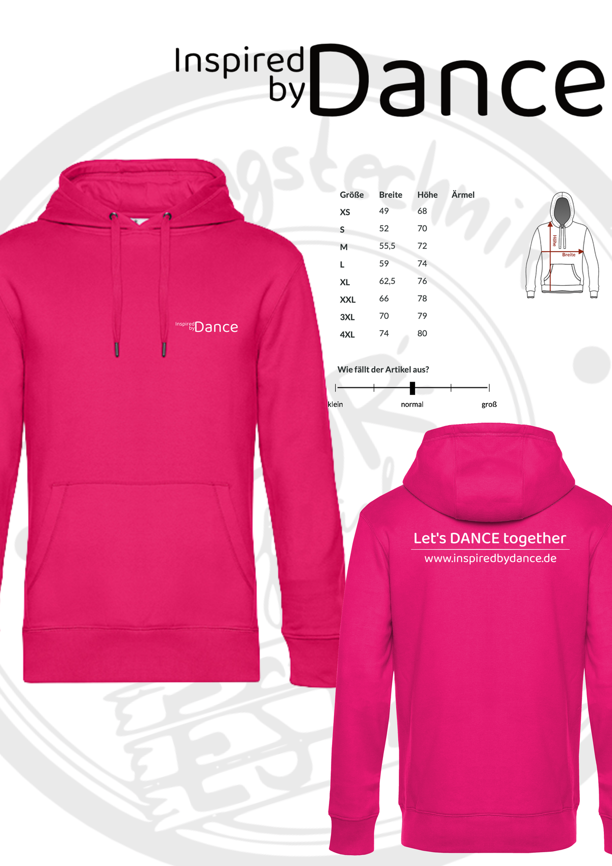 Hoodie Inspired by Dance