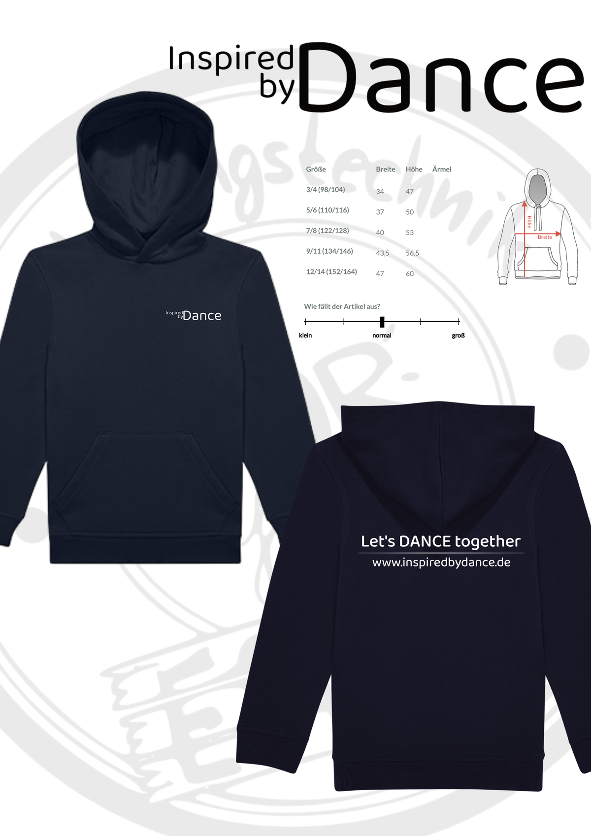 Hoodie Inspired by Dance KIDS