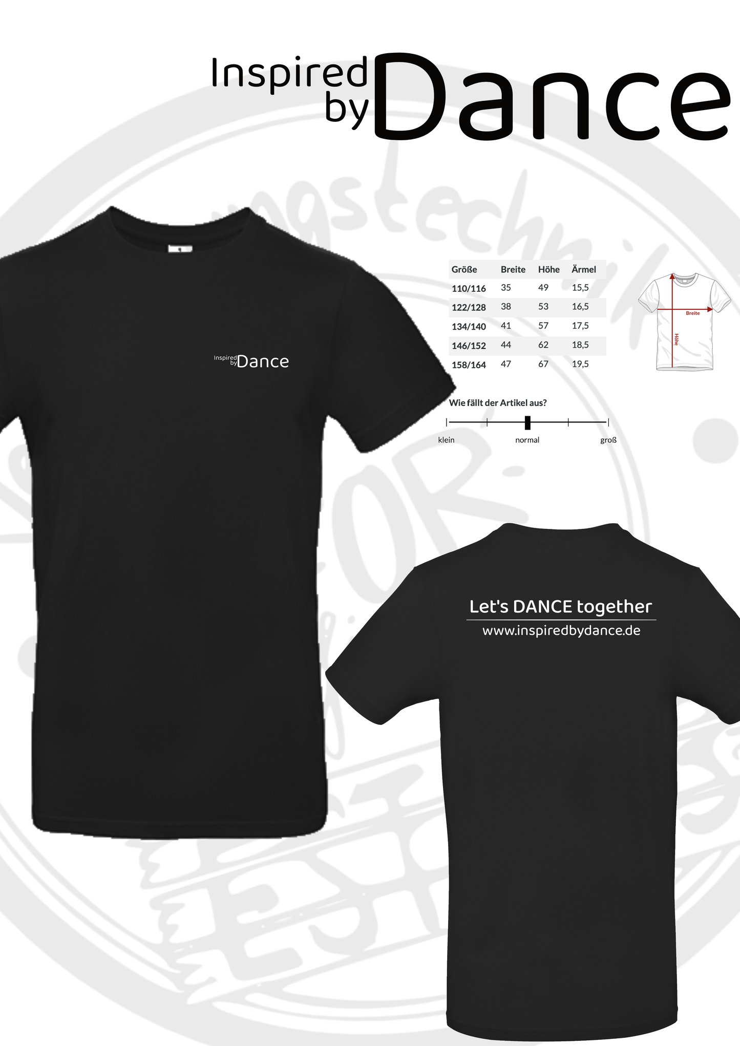 T Shirt Inspired by Dance KIDS