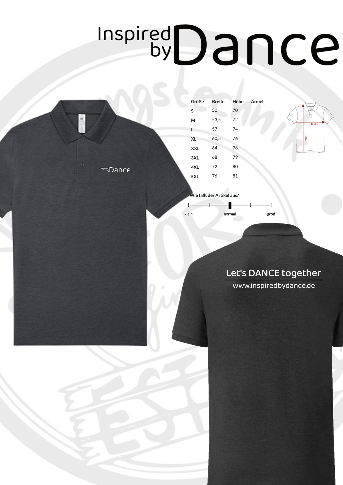 Poloshirt Inspired by Dance