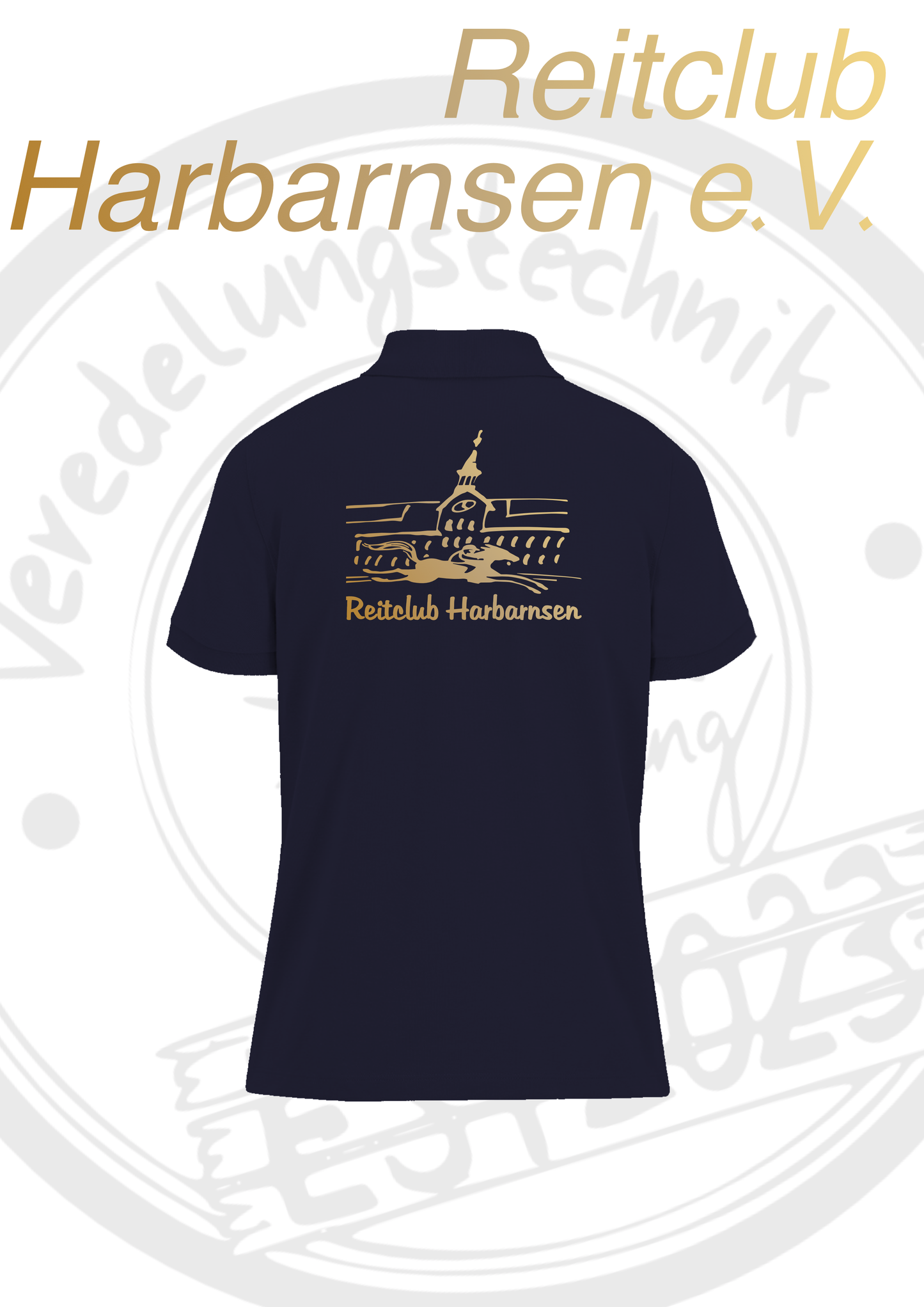 Poloshirt Reitclub Harbarnsen