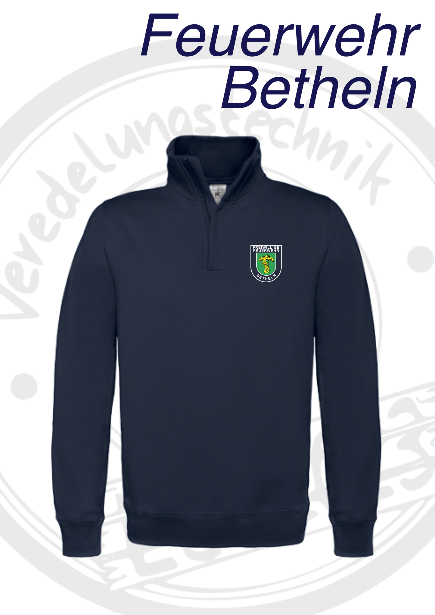 1/4 Zipper Feuerwehr Betheln