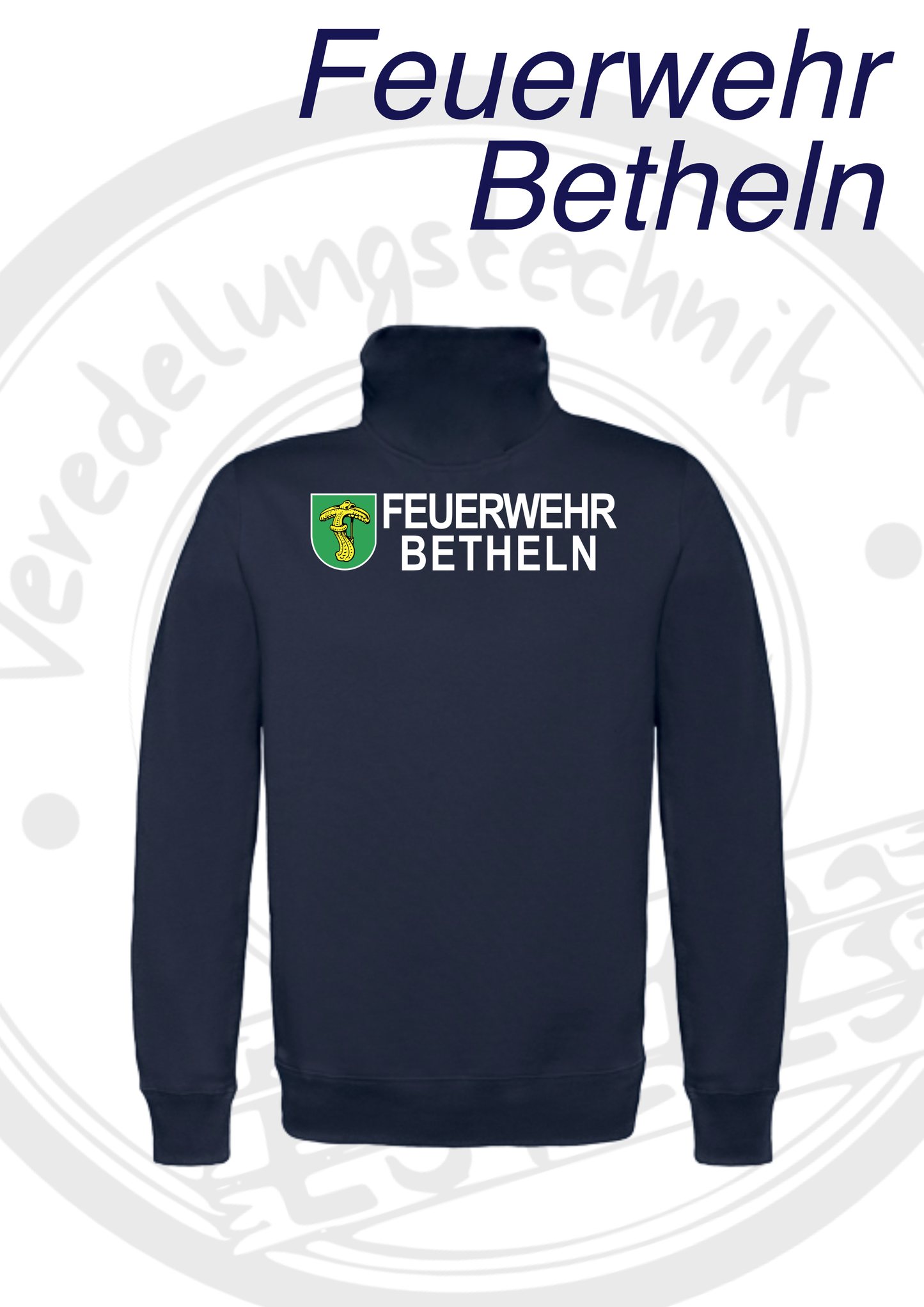 1/4 Zipper Feuerwehr Betheln