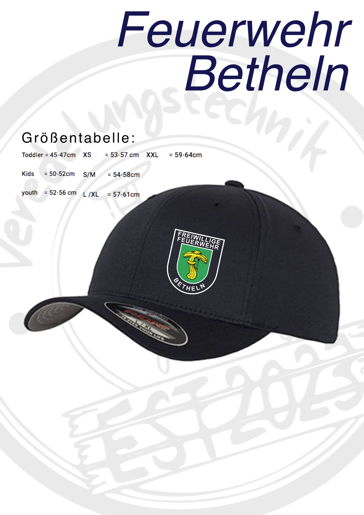 FlexFit Cap Feuerwehr Betheln