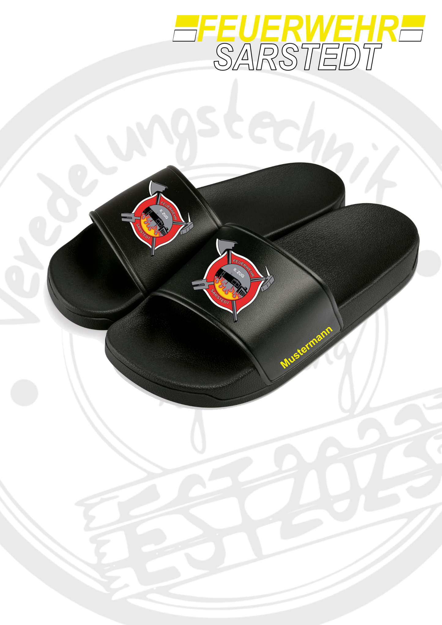 Badeslipper Feuerwehr Sarstedt