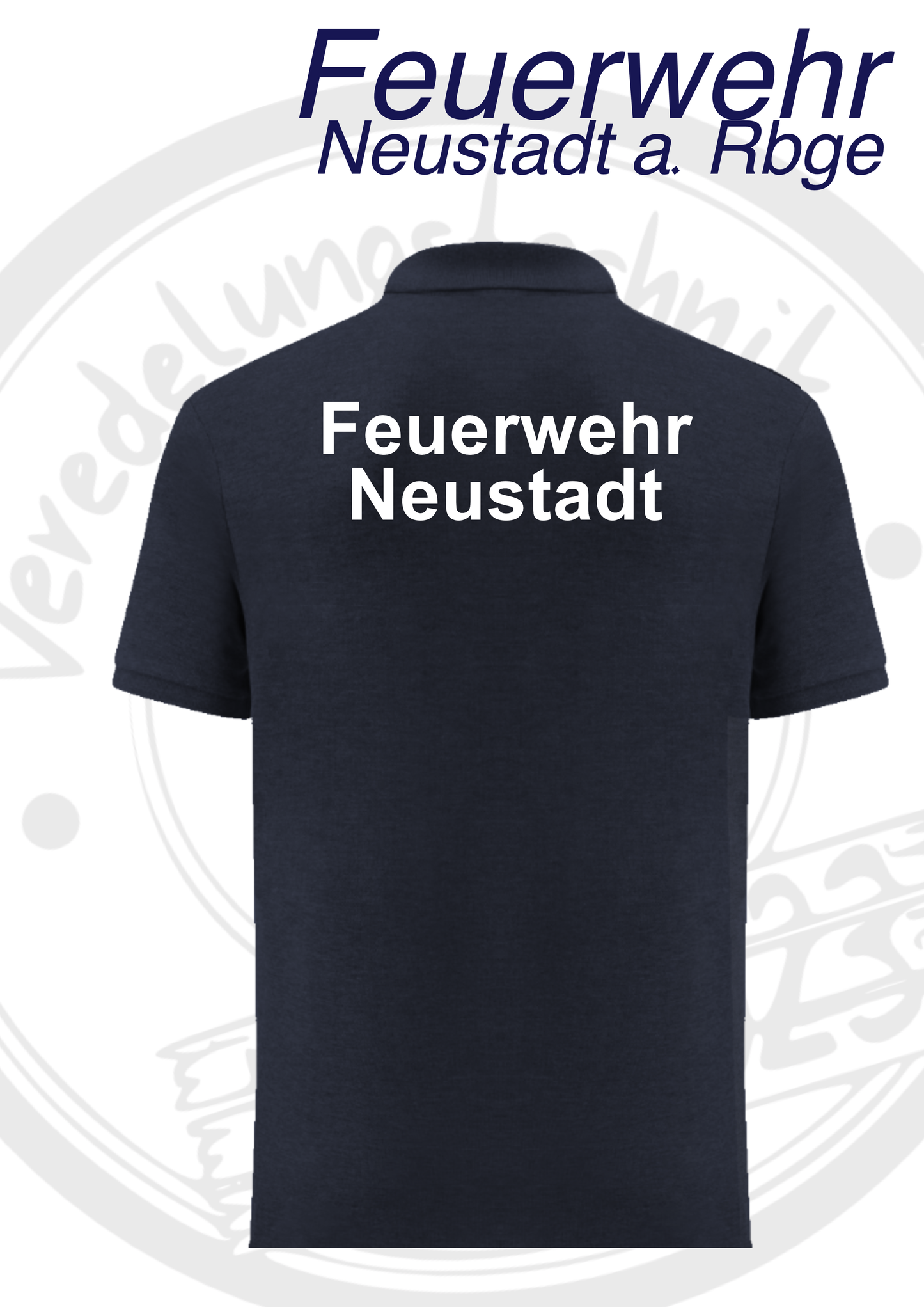 Poloshirt Feuerwehr Neustadt a. Rbge