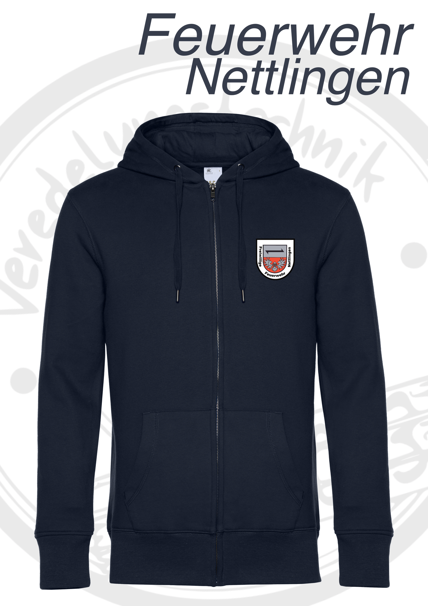 ZipHoodie Feuerwehr Nettlingen