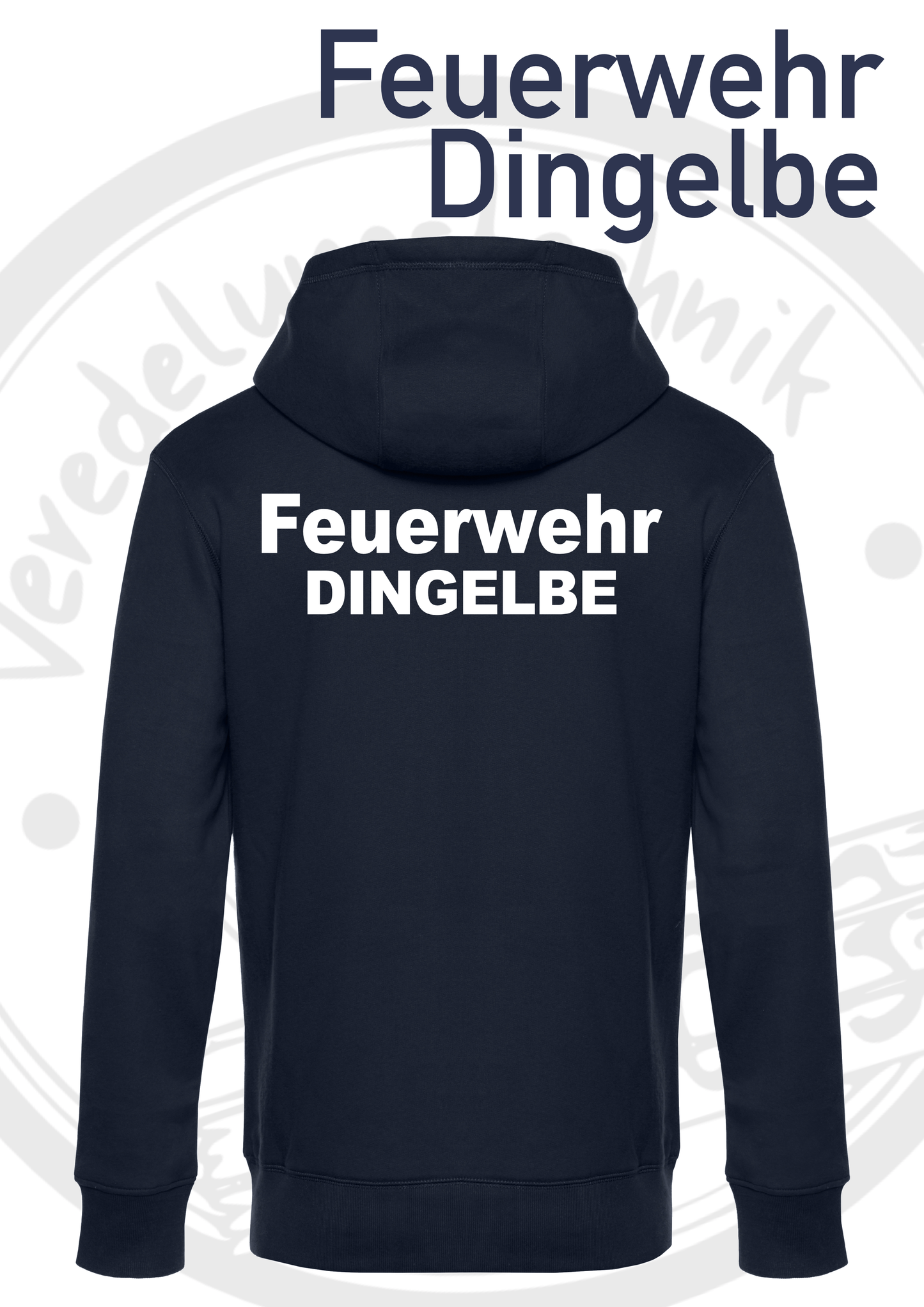 ZipHoodie Feuerwehr Dingelbe
