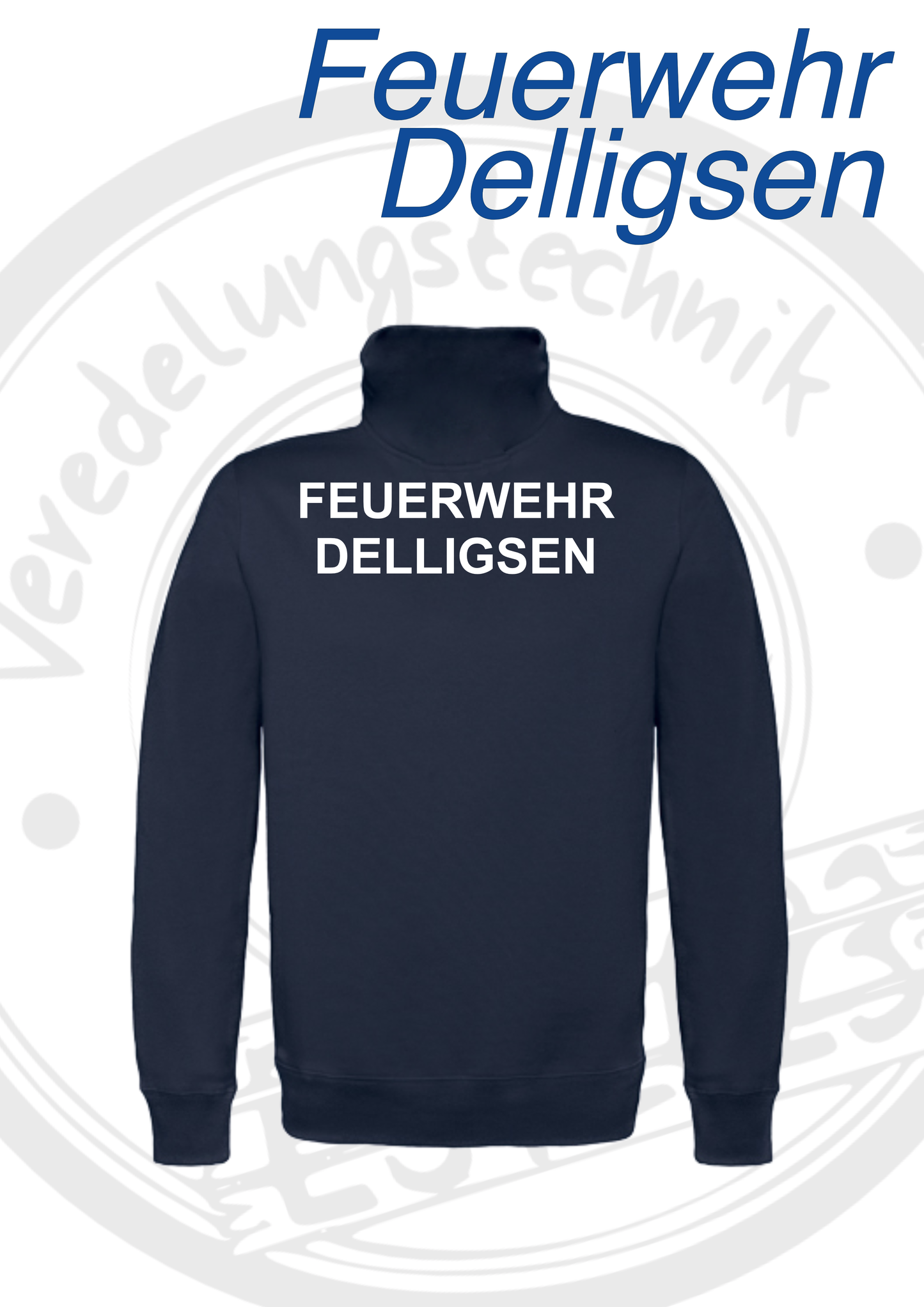 1/4 Zipper Feuerwehr Delligsen