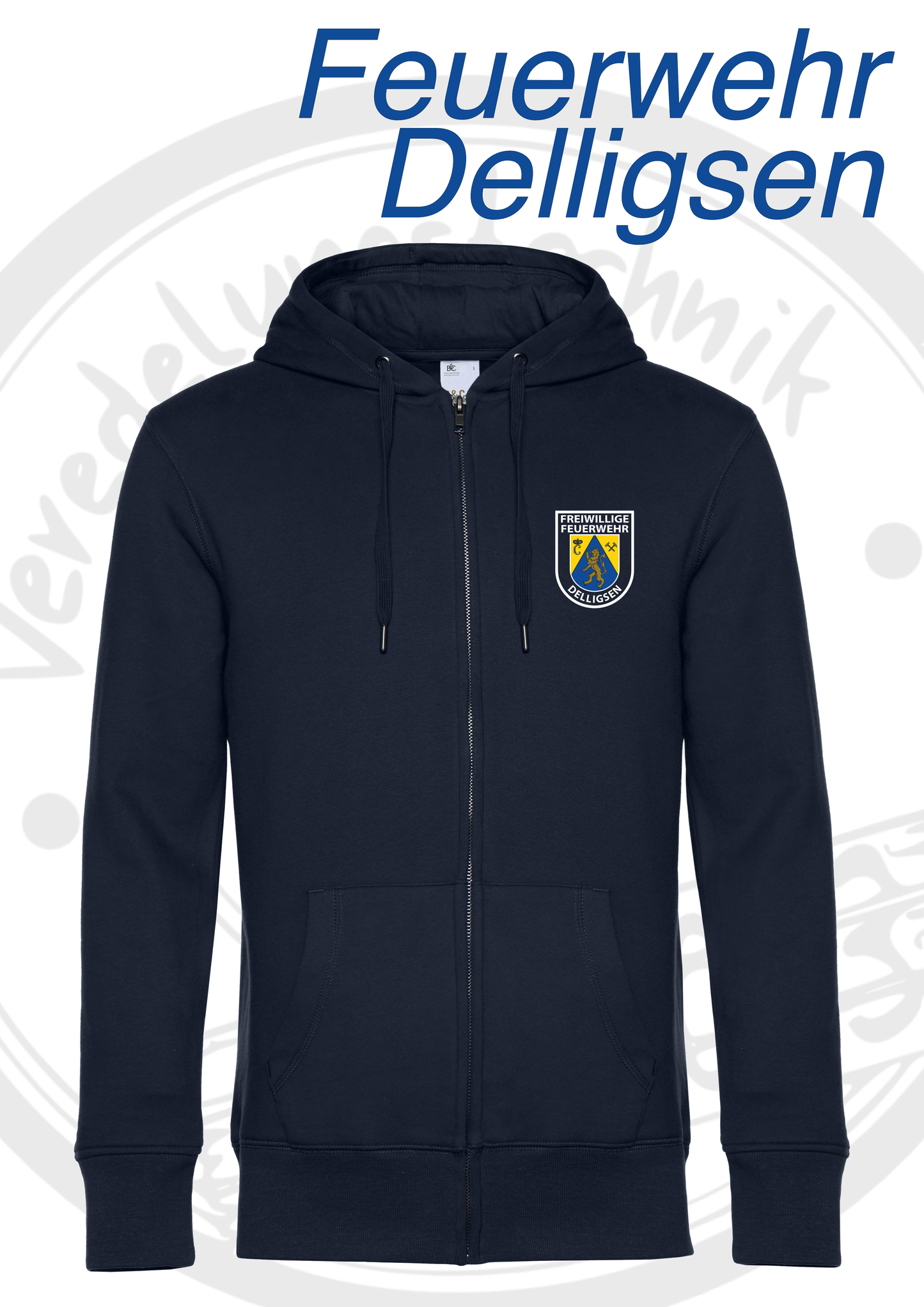 ZipHoodie Feuerwehr Delligsen