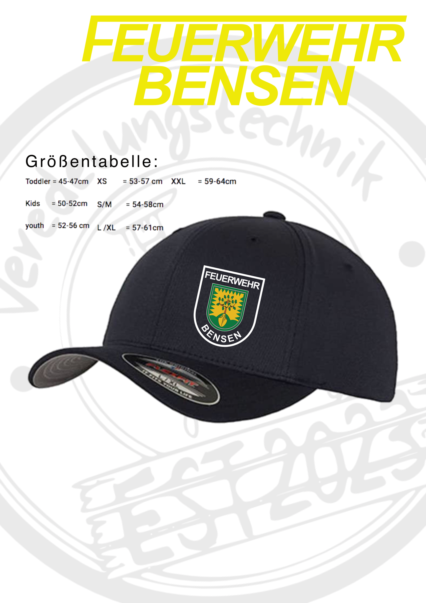 FlexFit Cap Feuerwehr Bensen