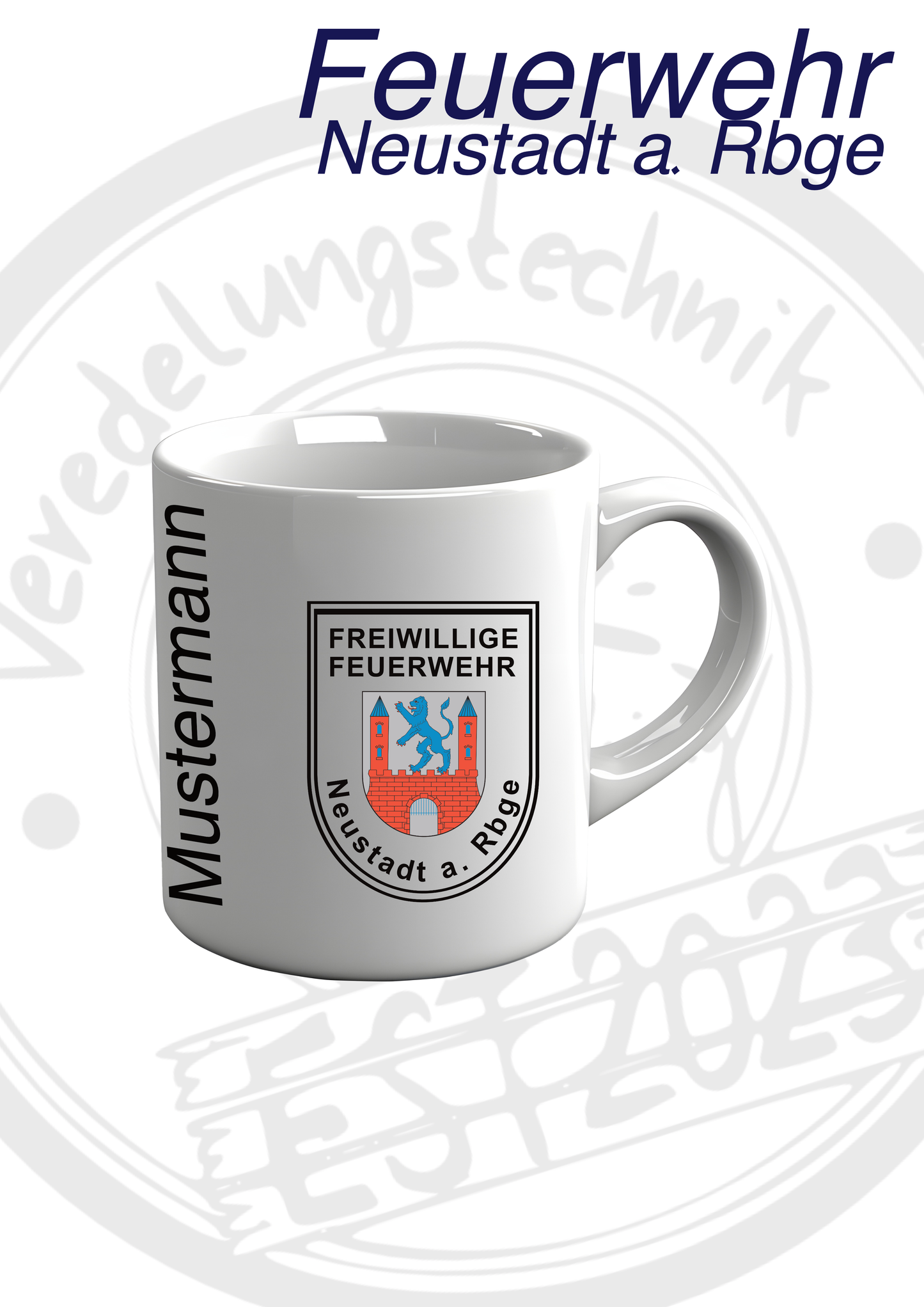 Tasse Feuerwehr Neustadt a. Rbge