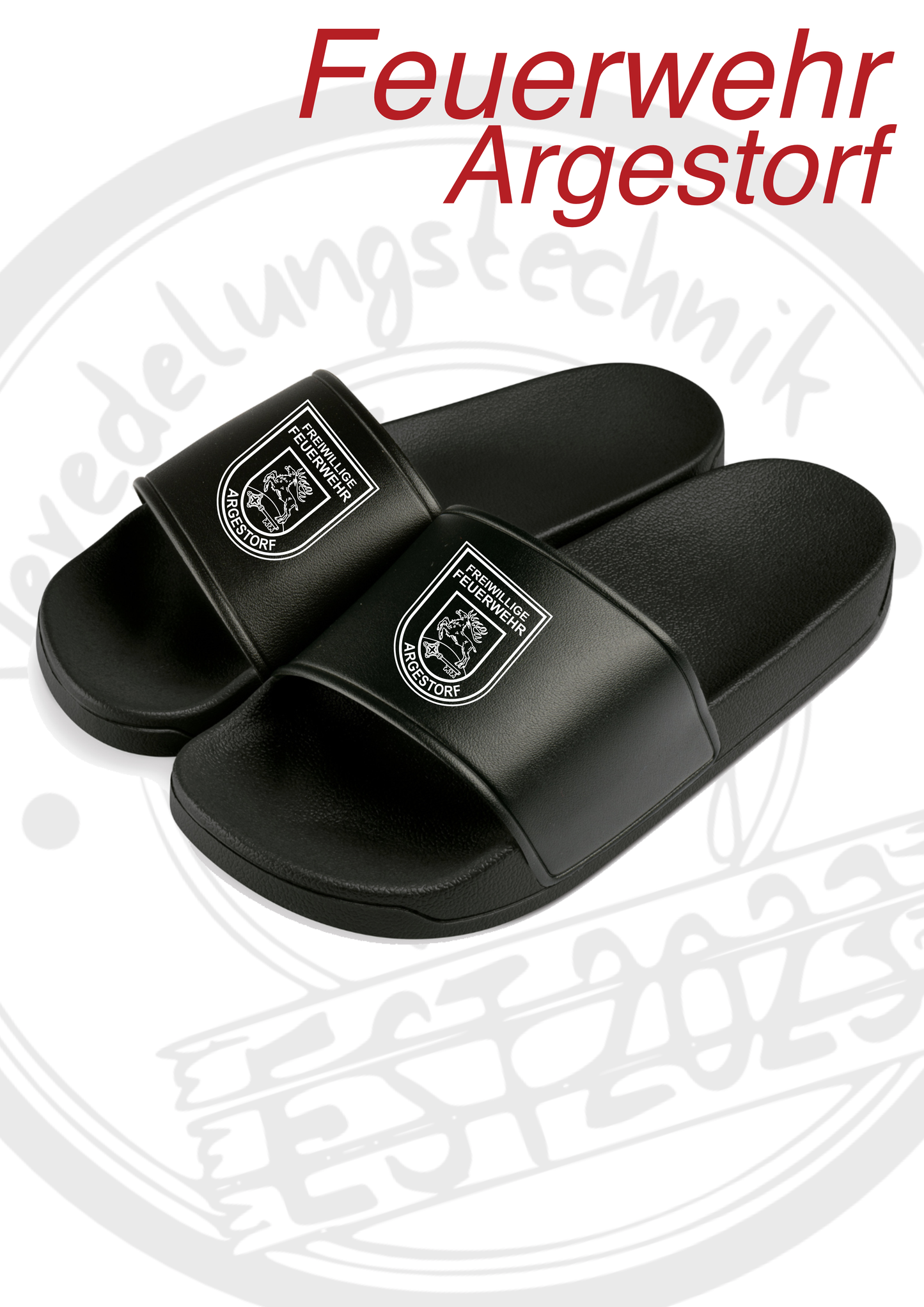 Badeslipper Feuerwehr Argestorf