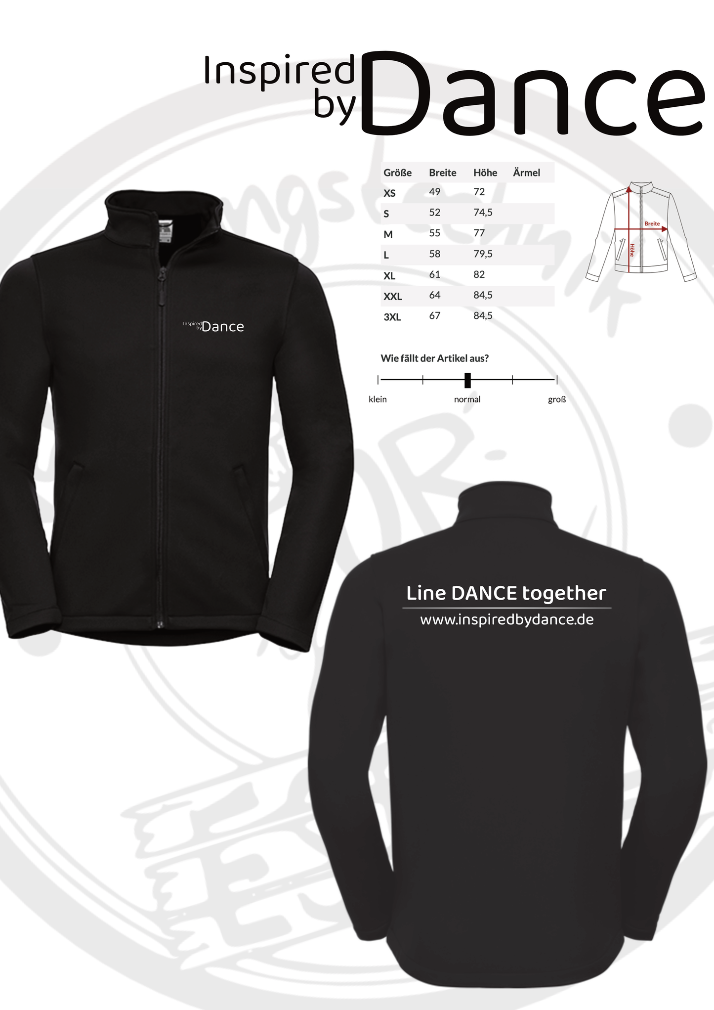 Softshelljacke Inspired by Dance