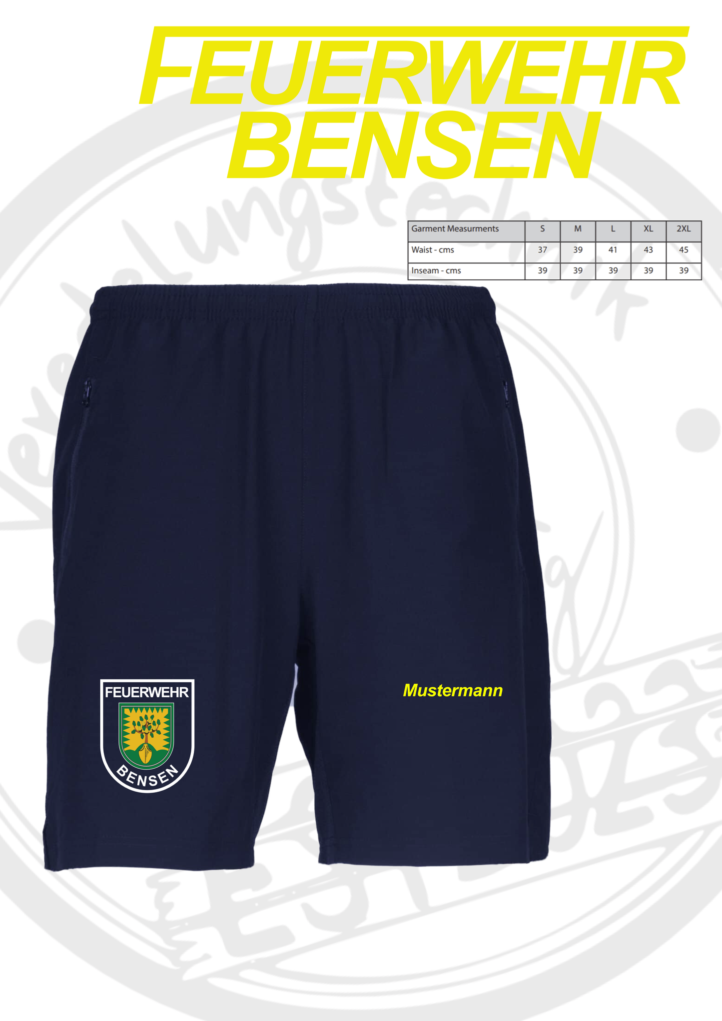 Sporthose Feuerwehr Bensen