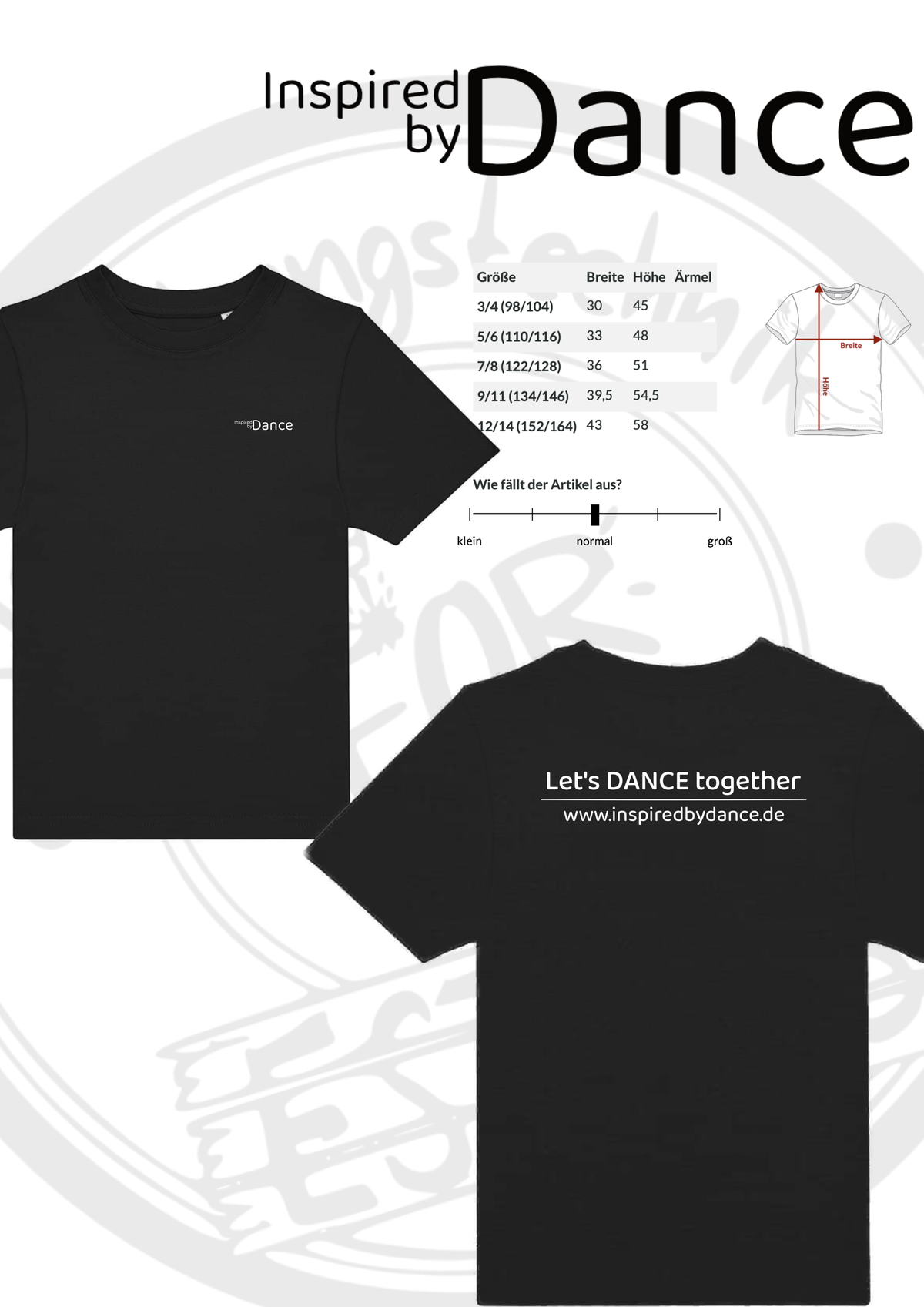 T Shirt Inspired by Dance KIDS
