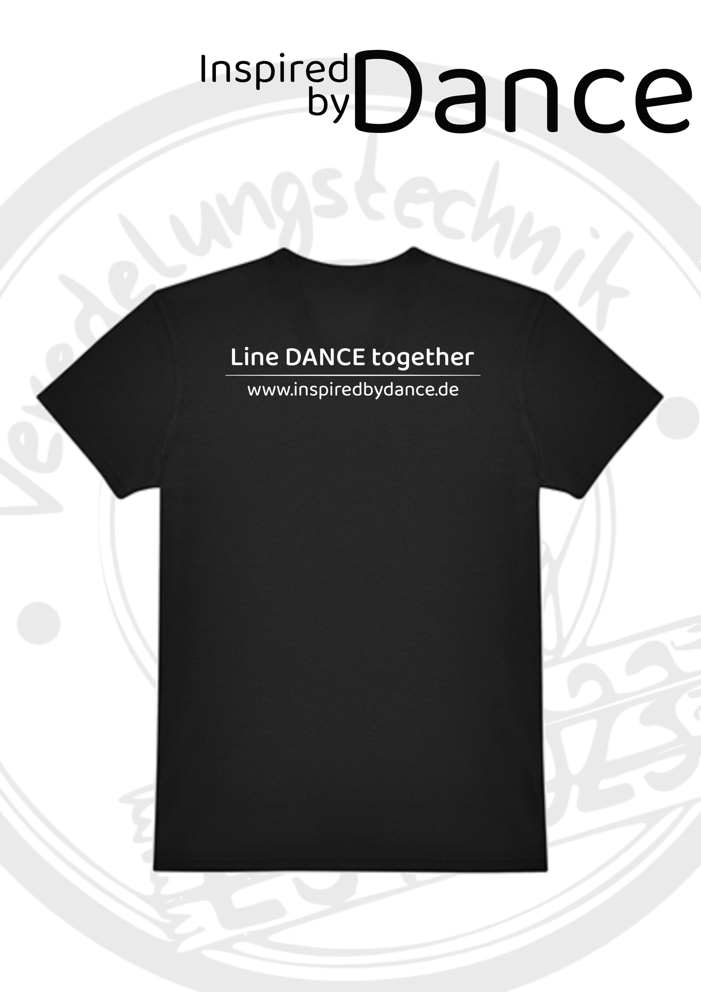V-Neck T Shirt Inspired by Dance
