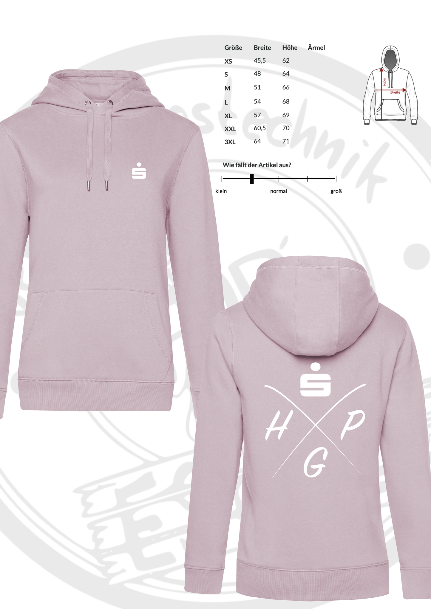 Sparkassen Hoodie Damen