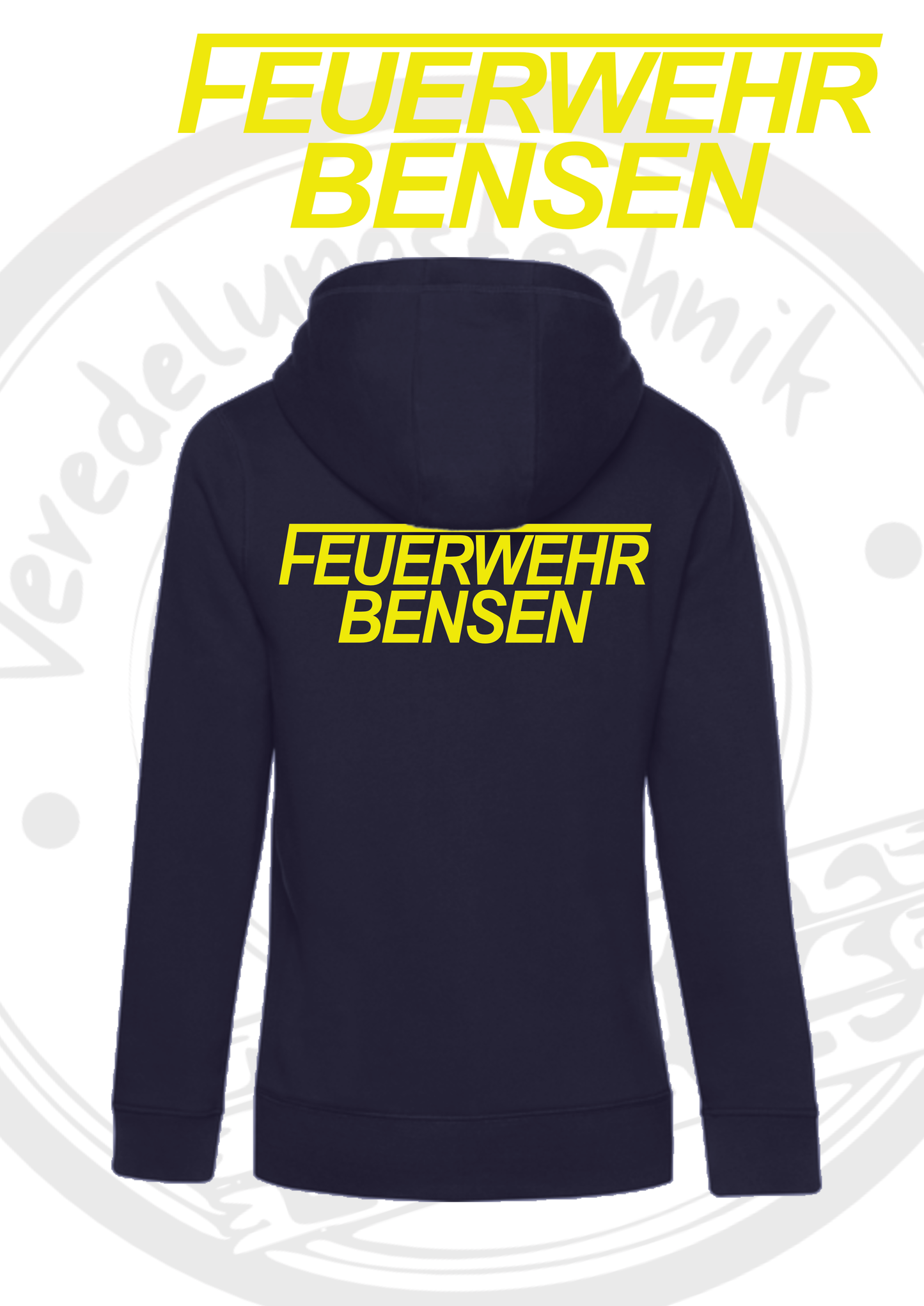ZipHoodie Feuerwehr Bensen (Damen)