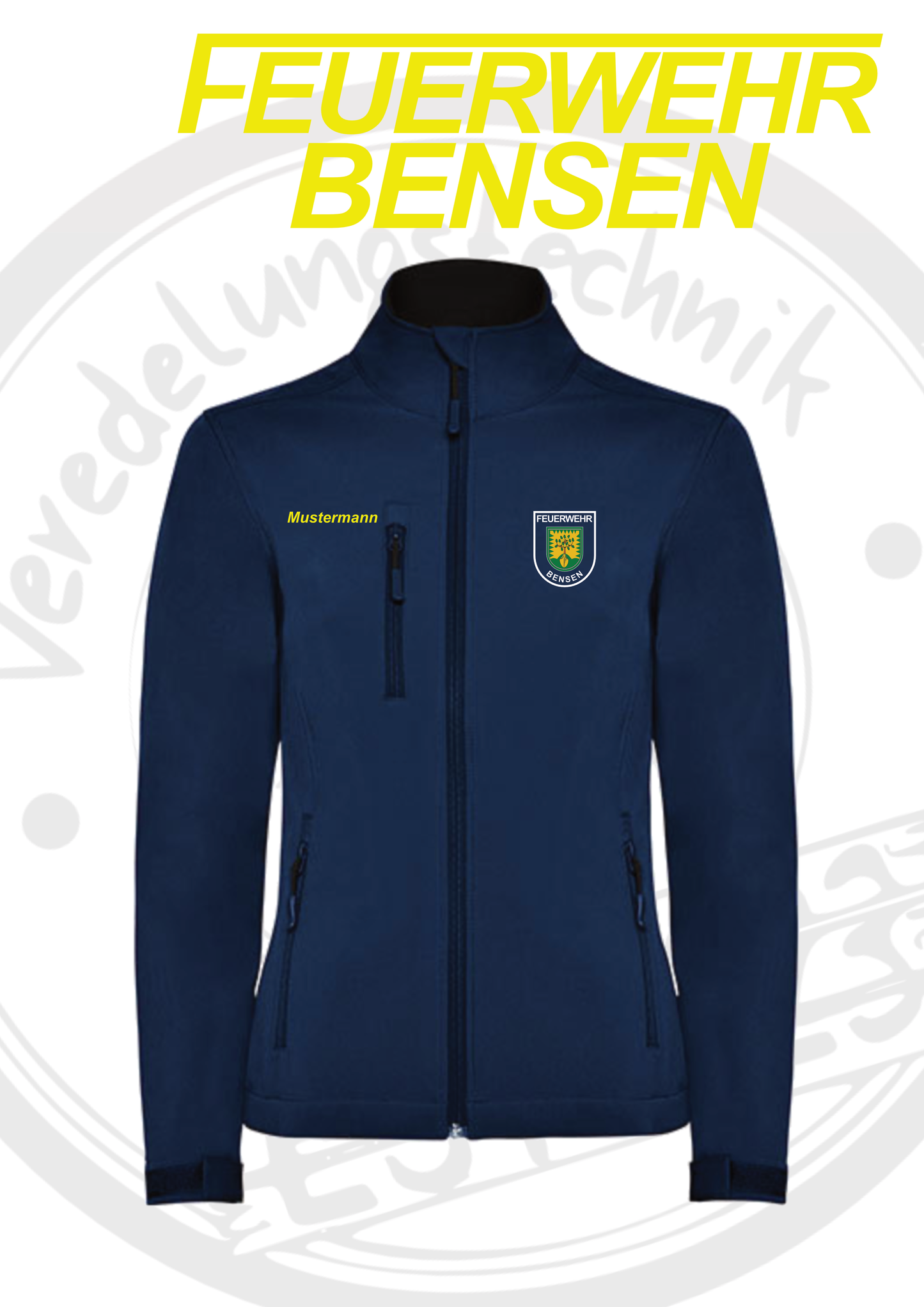 Softshelljacke Feuerwehr Bensen (Damen)