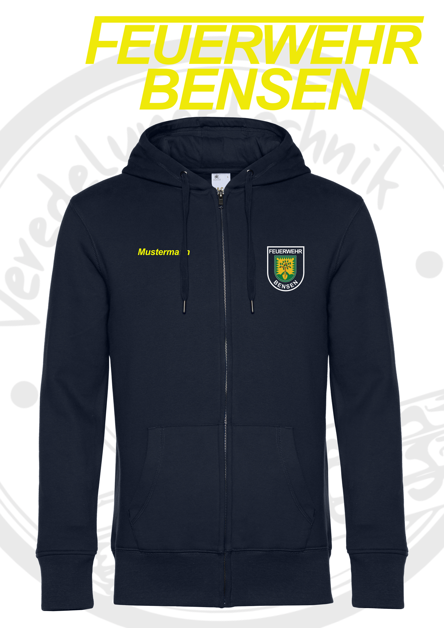 ZipHoodie Feuerwehr Bensen
