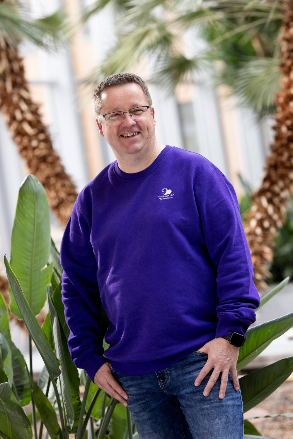 Sparkassen Sweatshirt "Hier zuhause"