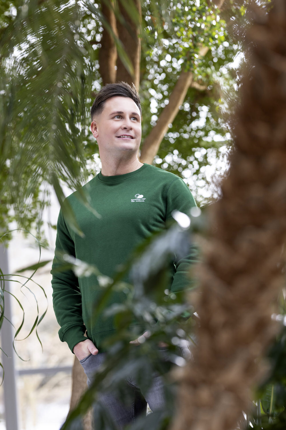 Sparkassen Sweatshirt "Hier zuhause"