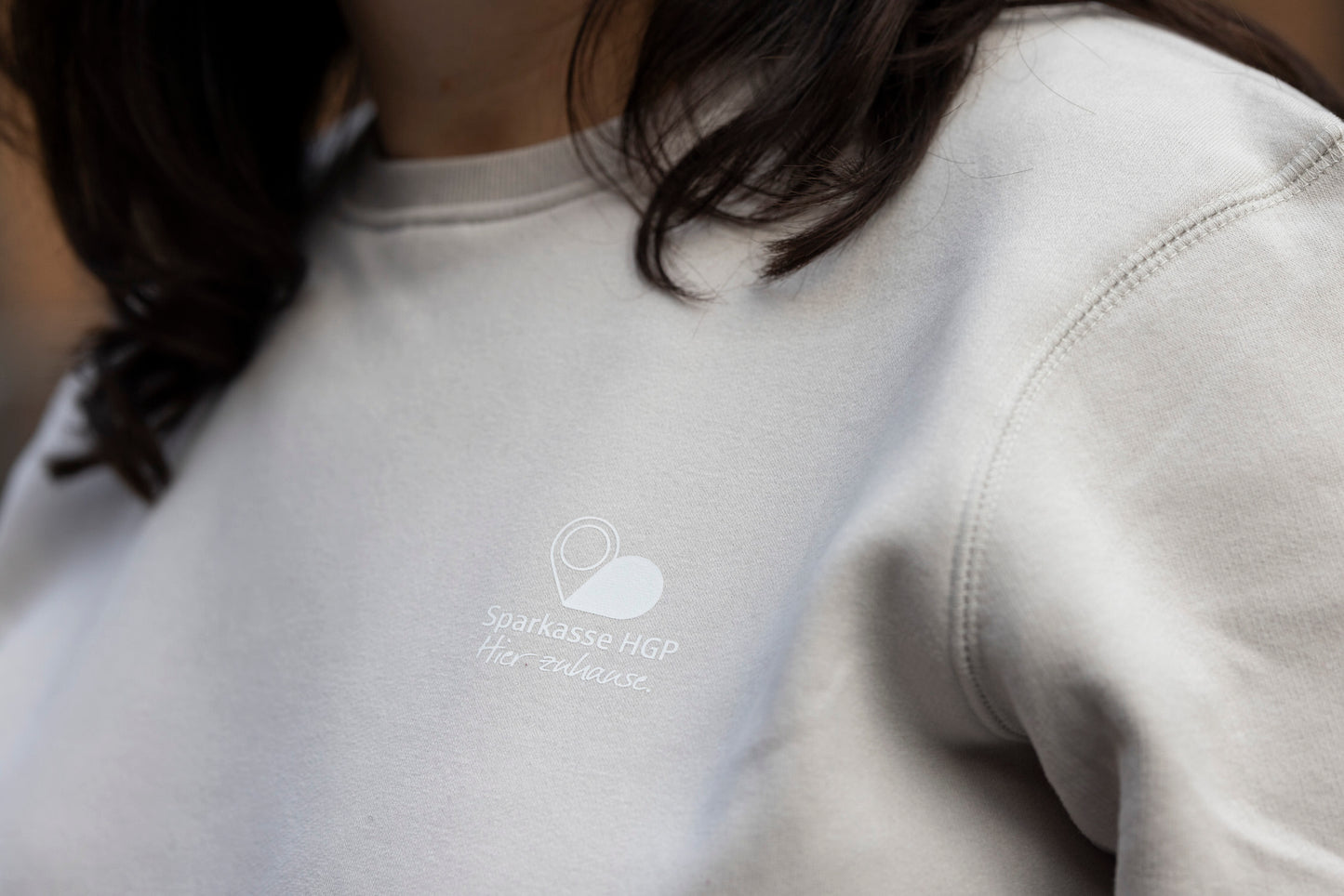 Sparkassen Sweatshirt "Hier zuhause"