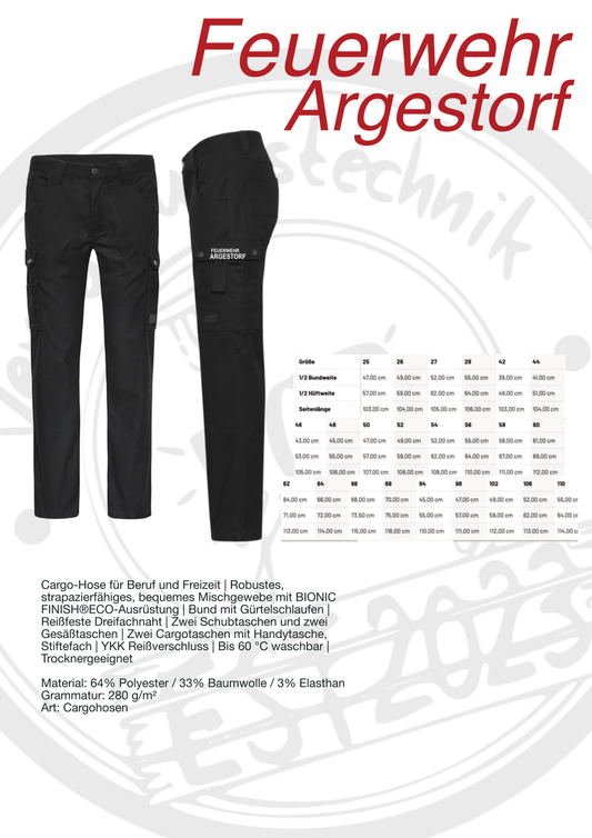 Diensthose der Feuerwehr Argestorf