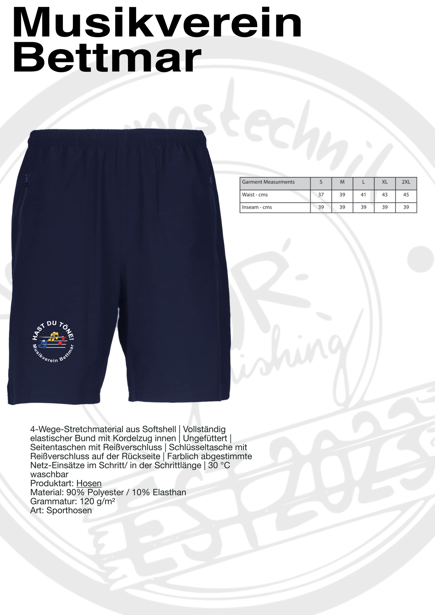 Sporthose Musikverein Bettmar
