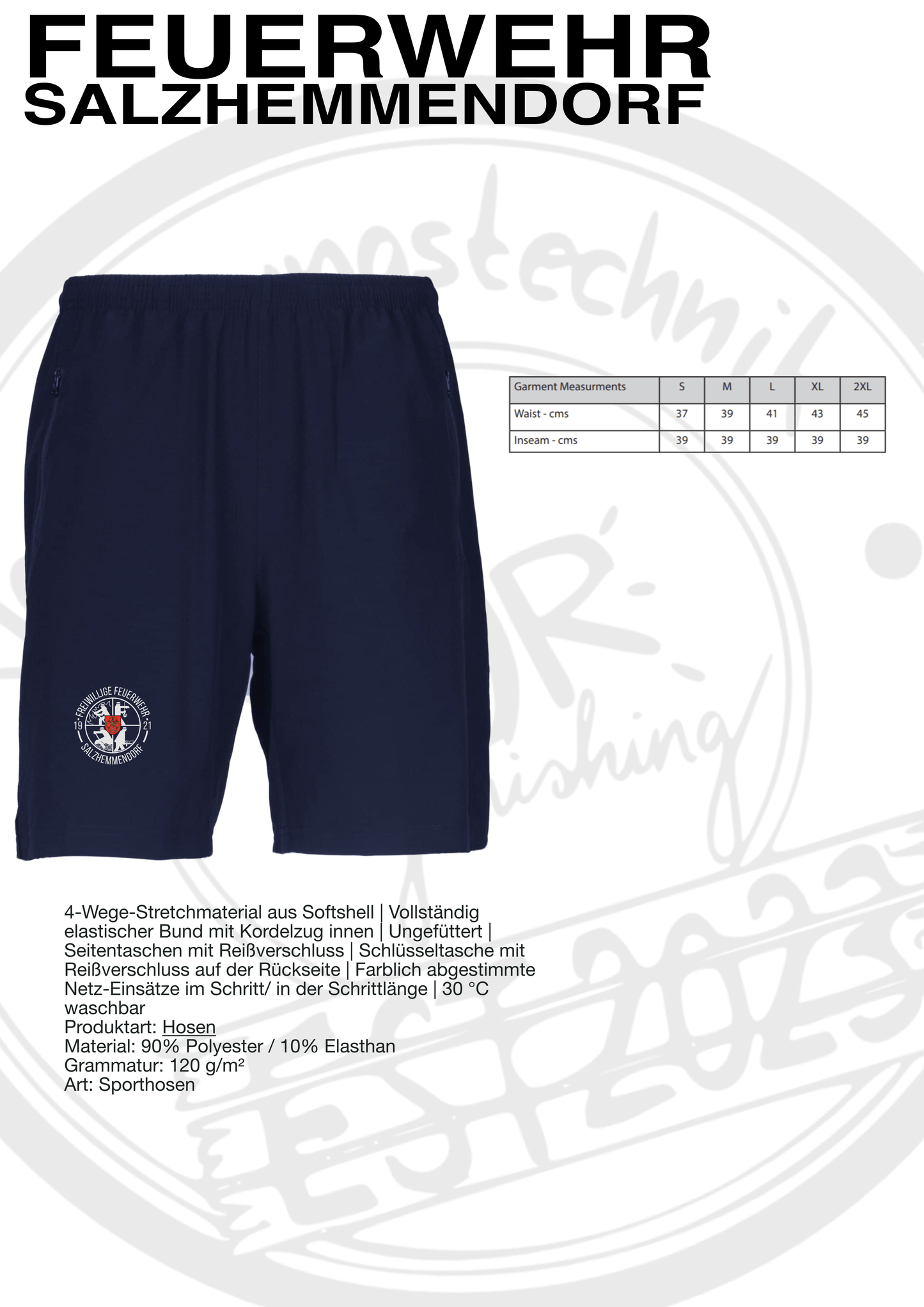 Sporthose Feuerwehr Salzhemmendorf