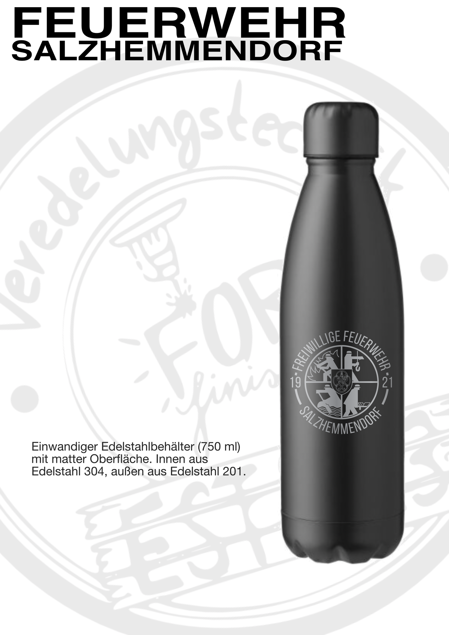 Trinkflasche Feuerwehr Salzhemmendorf