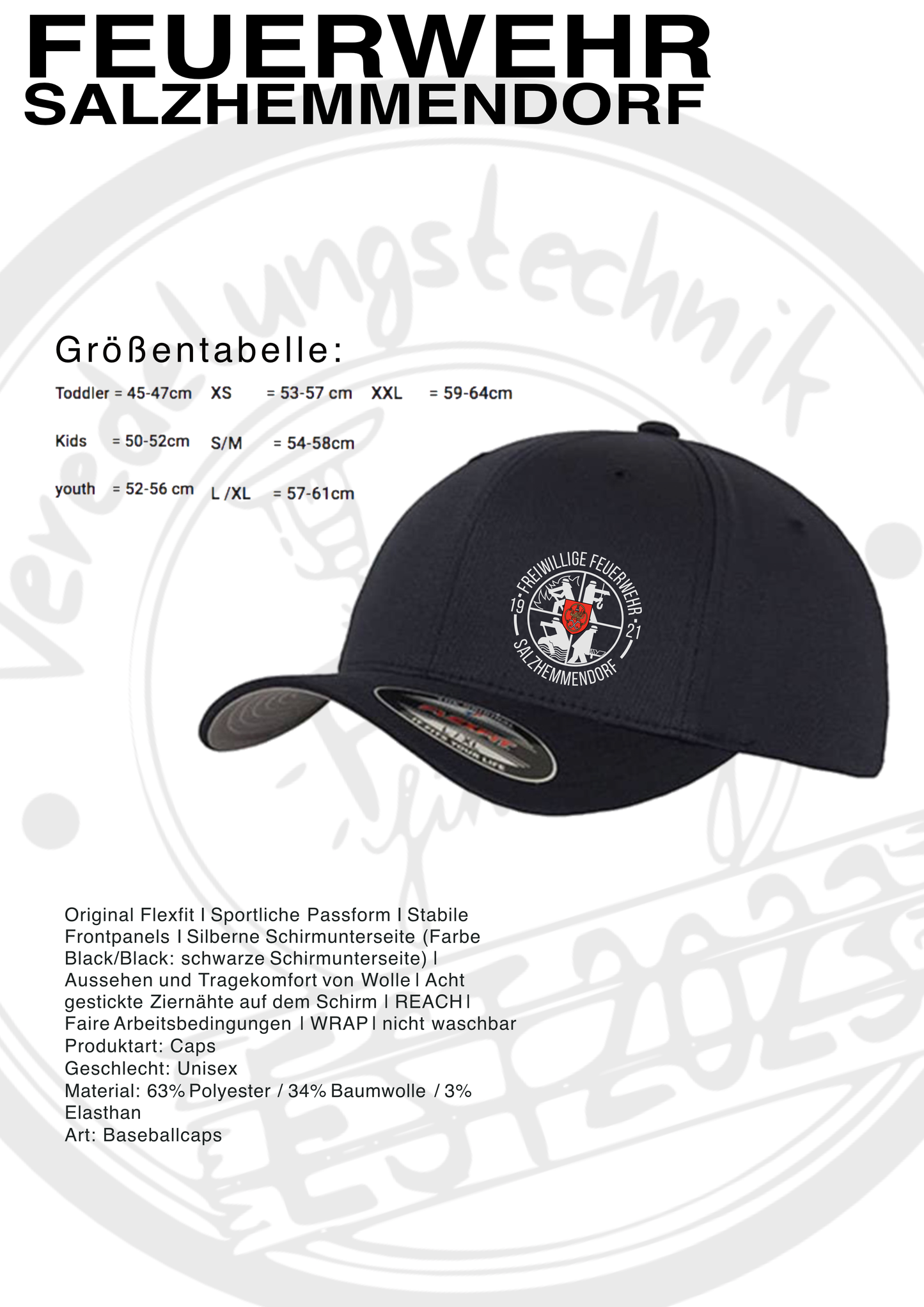 FlexFit Cap Feuerwehr Salzhemmendorf