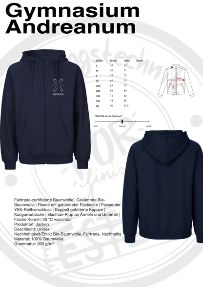 ZipHoodie Gymnasium Andreanum