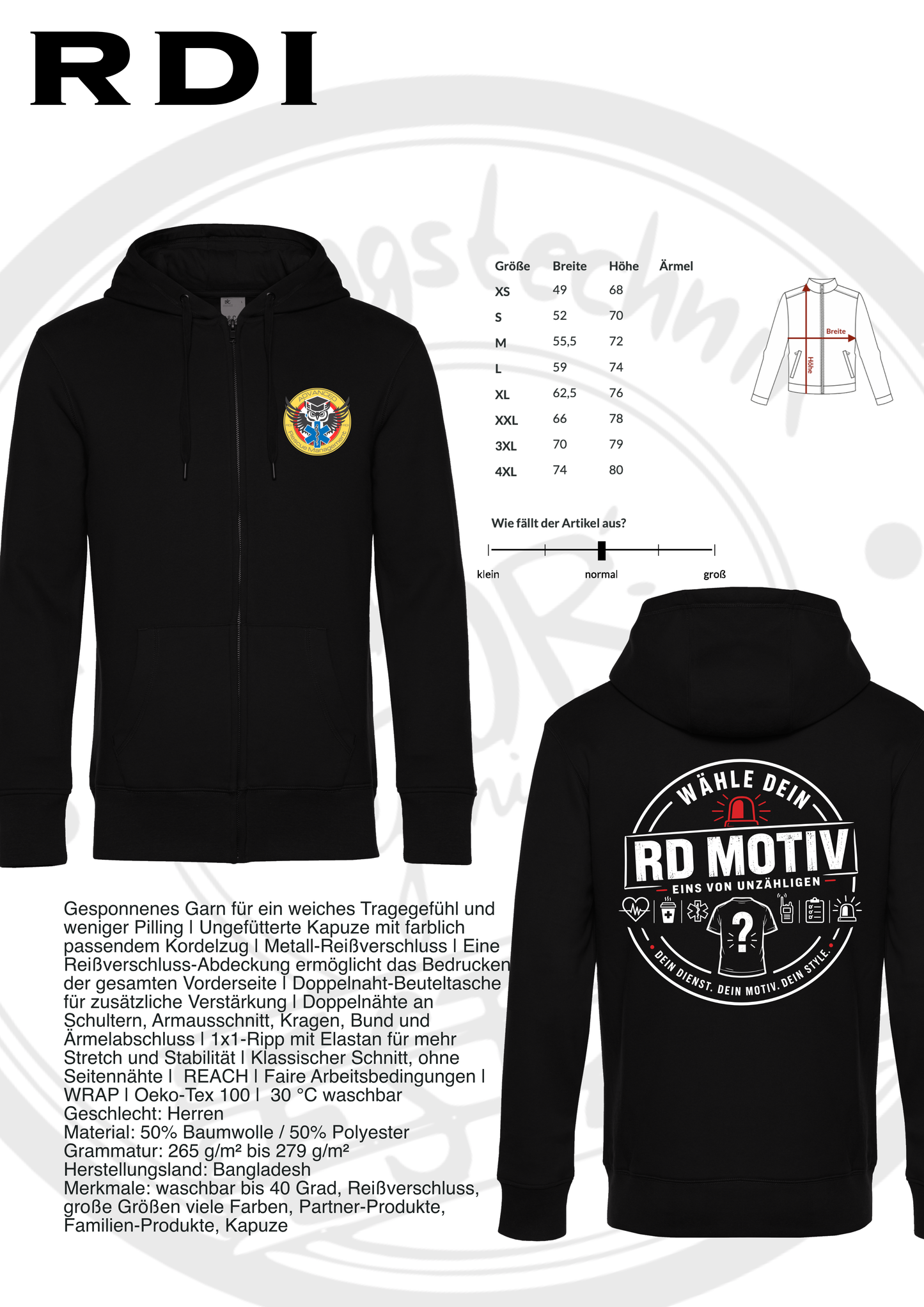 ZipHoodie RDI
