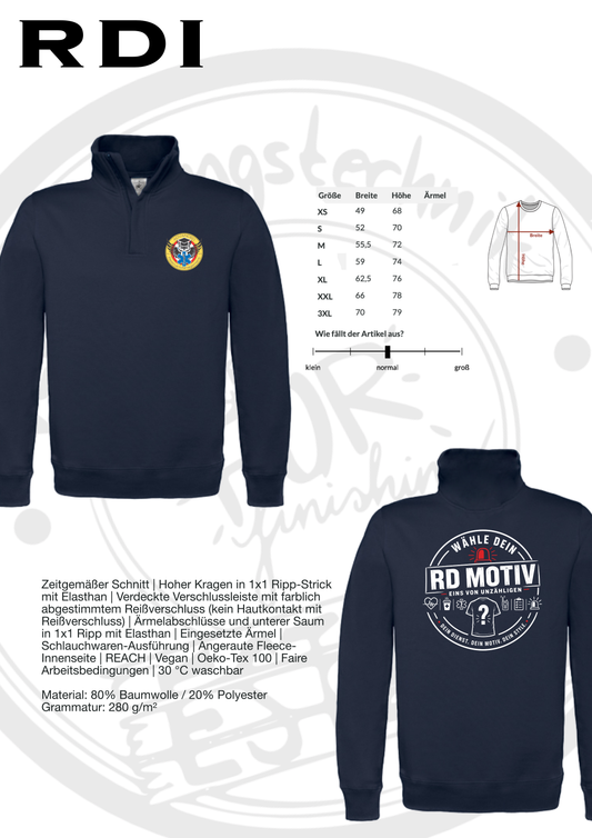 1/4 Zipper RDI