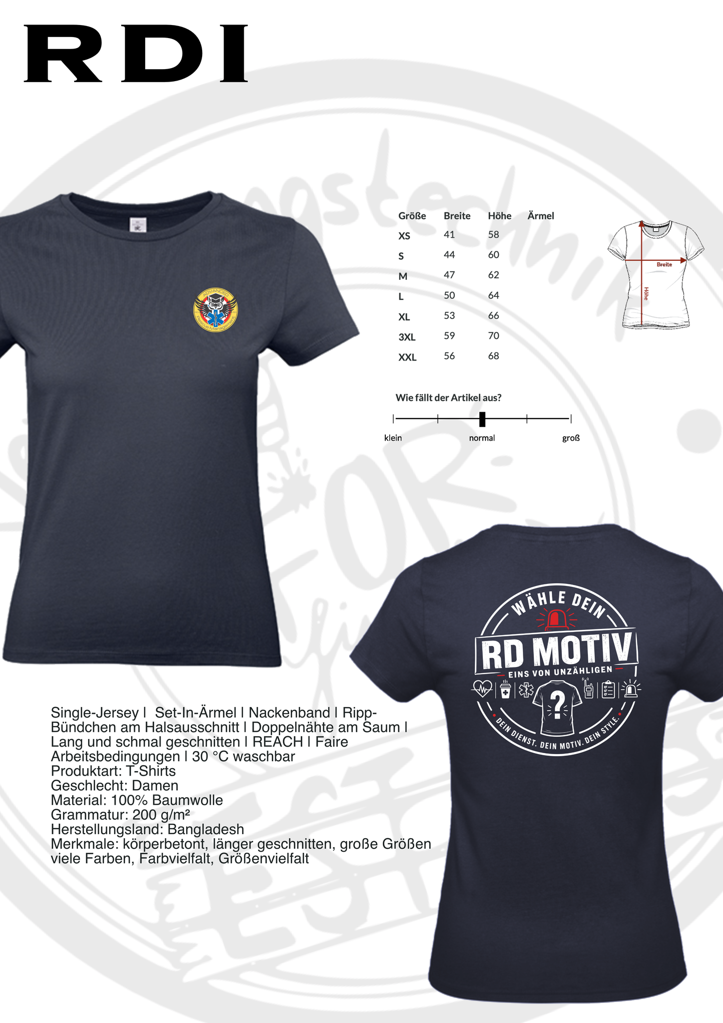 T Shirt RDI (Damen)