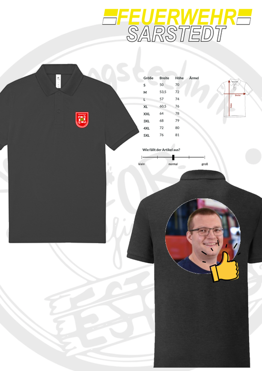 Poloshirt Feuerwehr Sarstedt Förderverein