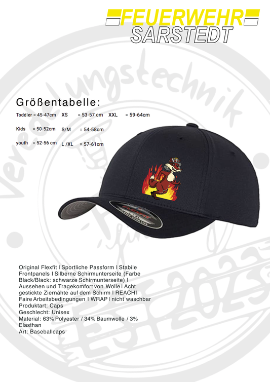 FlexFit Cap Feuerwehr Sarstedt (Kinder)