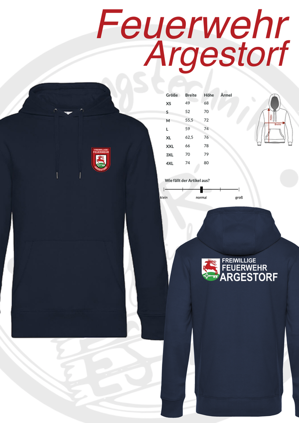 Hoodie Feuerwehr Argestorf