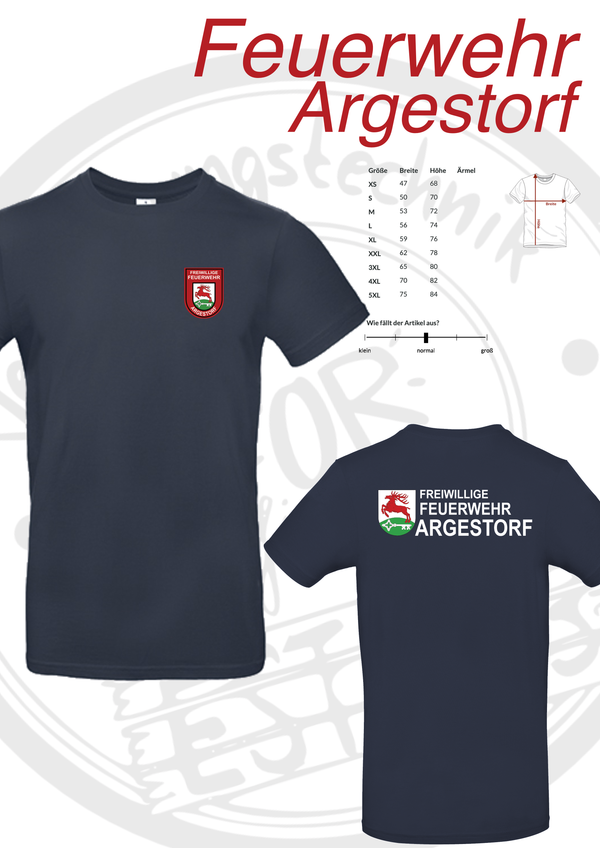 T Shirt Feuerwehr Argestorf (Herren)