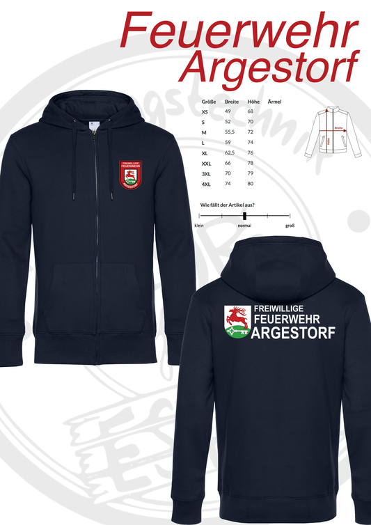 ZipHoodie Feuerwehr Argestorf