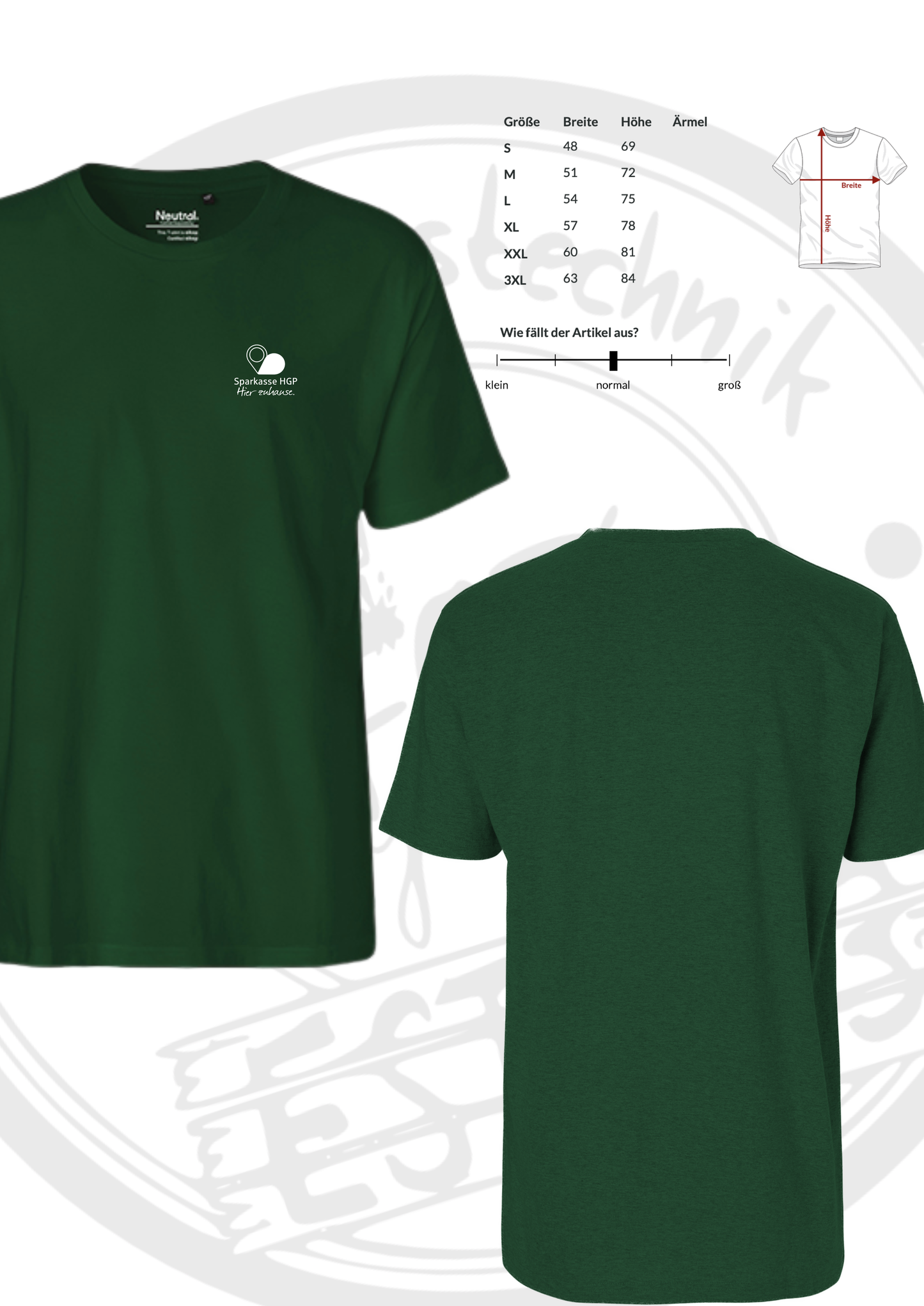 Sparkassen Shirt "Hier zuhause"